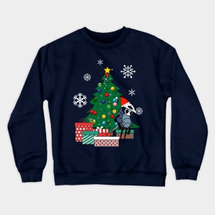 Quirrel Around The Christmas Tree Hollow Knight Crewneck Sweatshirt